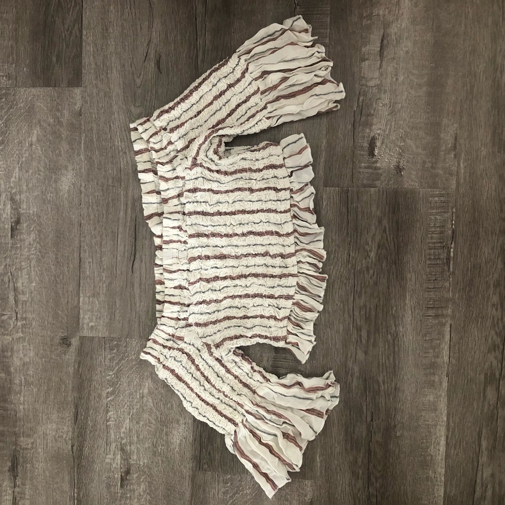 FP striped stretchy top